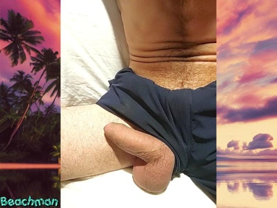Beachman01 live cam on Cam4