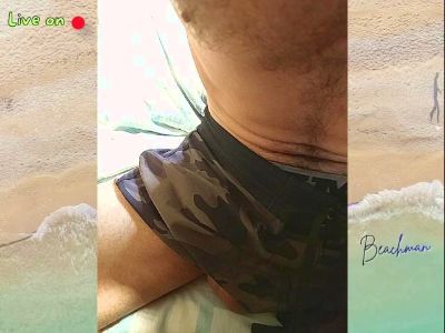 Beachman01 live cam on Cam4