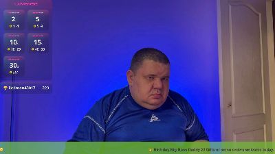 BigBossDaddyX live cam on Cam4