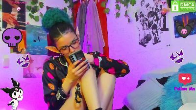 Bluedarkelf888 live cam on Cam4