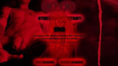 DaveSinner live cam on Cam4