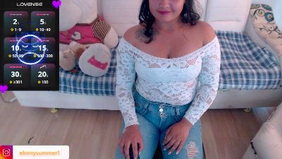Ebonysummer_ live cam on Cam4