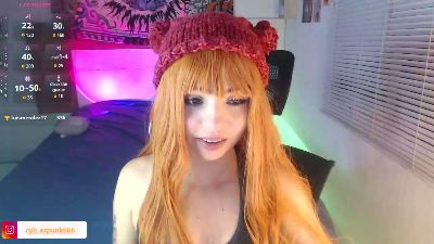 Girlredpunk live cam on Cam4