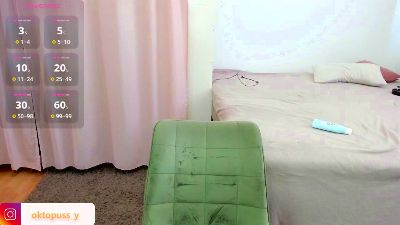 Oktopussyy live cam on Cam4