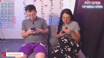 TinaNCharlie live cam on Cam4