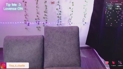 TinaNCharlie live cam on Cam4