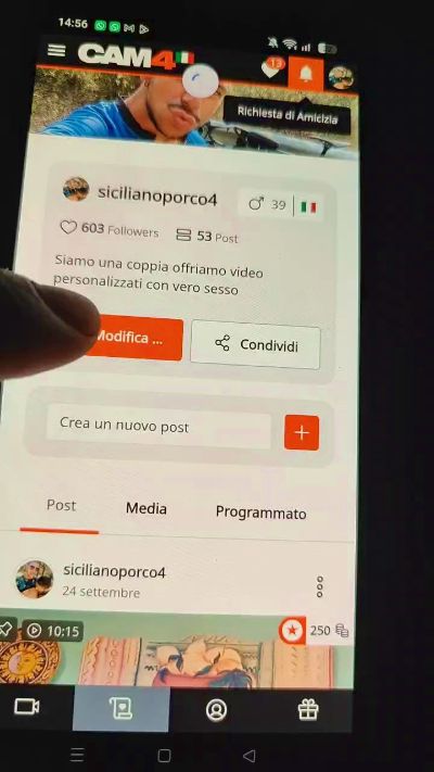 sicilianoporco4 live cam on Cam4
