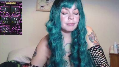 spaceebunny1 live cam on Cam4