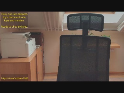 subbear1968 live cam on Cam4