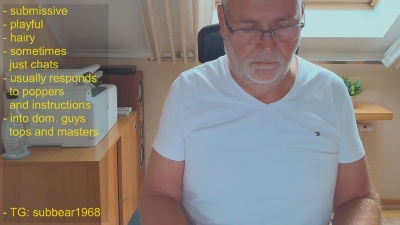 subbear1968 live cam on Cam4