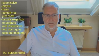 subbear1968 live cam on Cam4