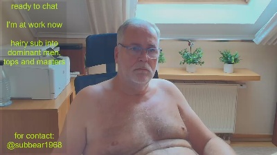subbear1968 live cam on Cam4