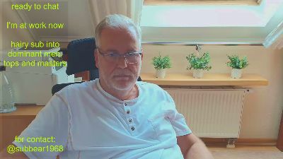 subbear1968 live cam on Cam4