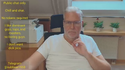 subbear1968 live cam on Cam4