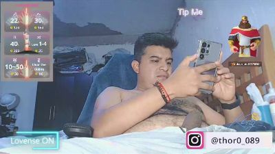 thor496 live cam on Cam4