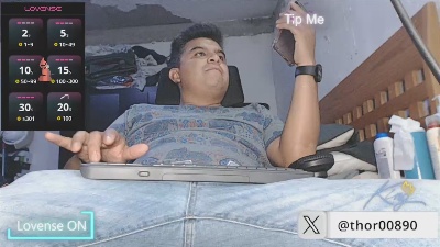 thor496 live cam on Cam4