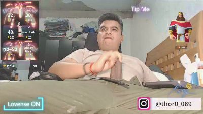thor496 live cam on Cam4