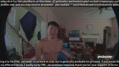 yetieater live cam on Cam4