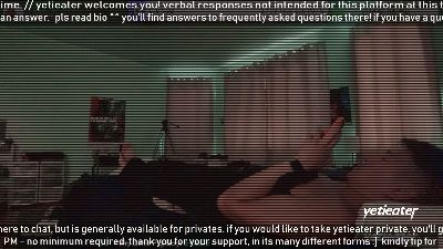 yetieater live cam on Cam4