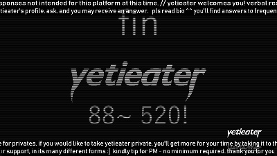 yetieater live cam on Cam4